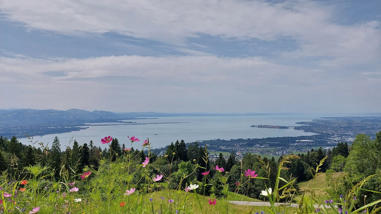 Bregenz on the shore of Lake Constance in Austria's Vorarlberg region