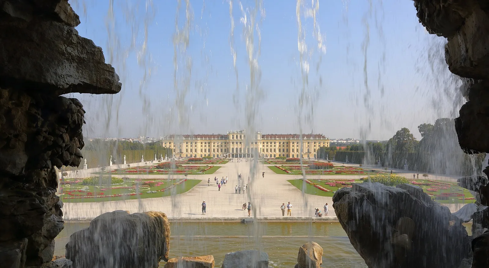 Schönbrunn Palace, the former imperial summer residence in Vienna