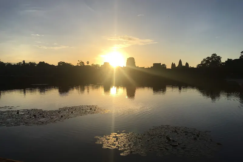 Angkor Wat at sunrise