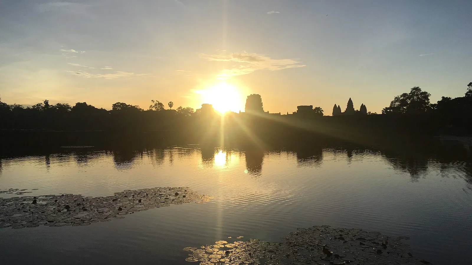 Angkor Wat at sunrise