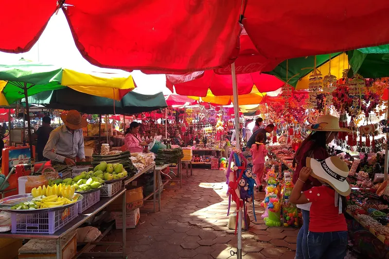 The Kep Crab Market