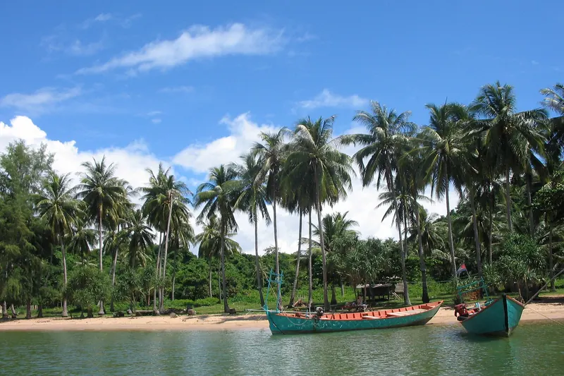 Boats at Rabbit Island