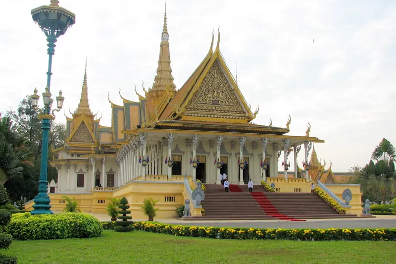 The Royal Palace in Phnom Penh