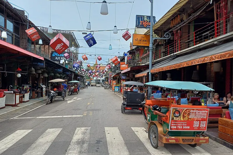 Pub Street in Siem Reap