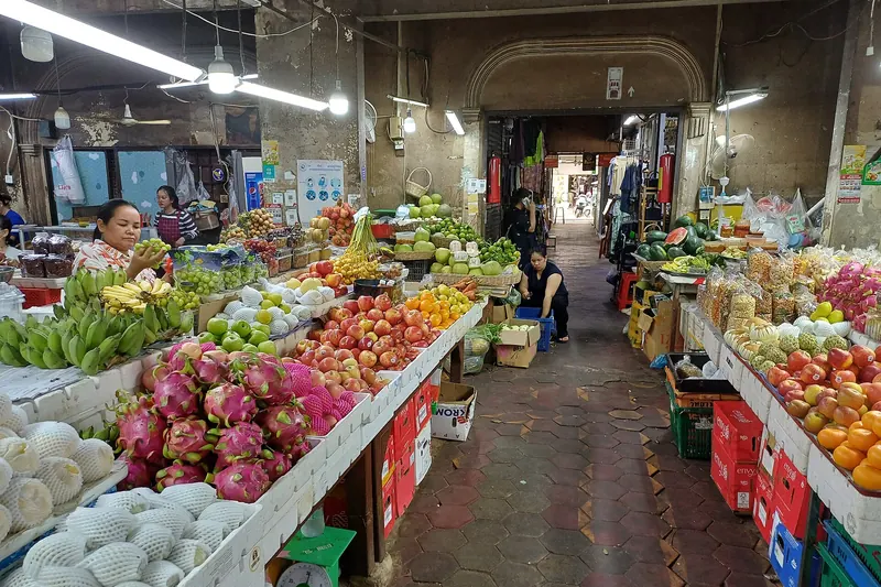 The Old Market in Siem Reap