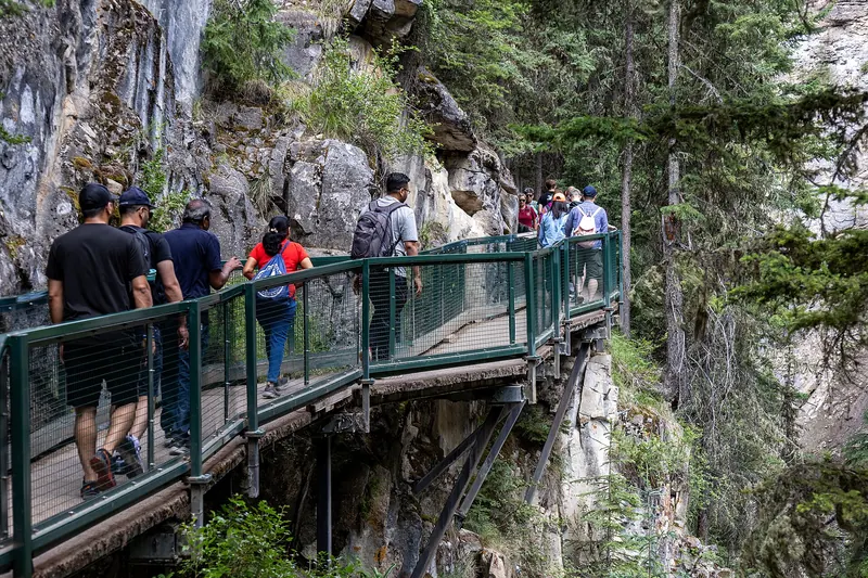 Johnston Canyon in Banff National Park