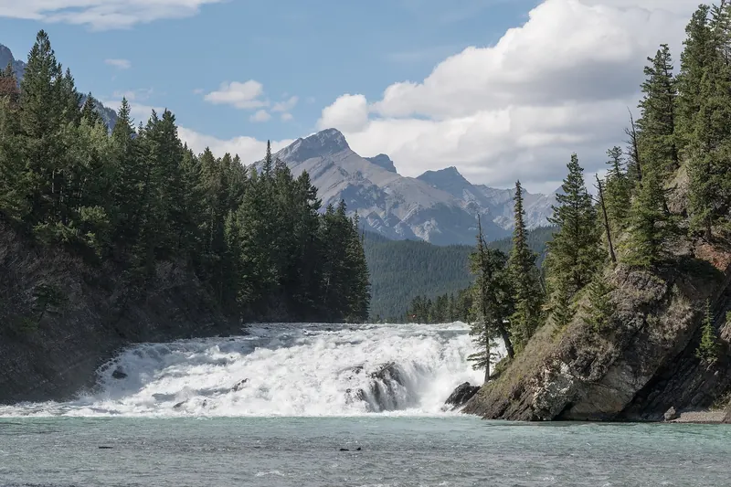 Bow Falls near Banff town