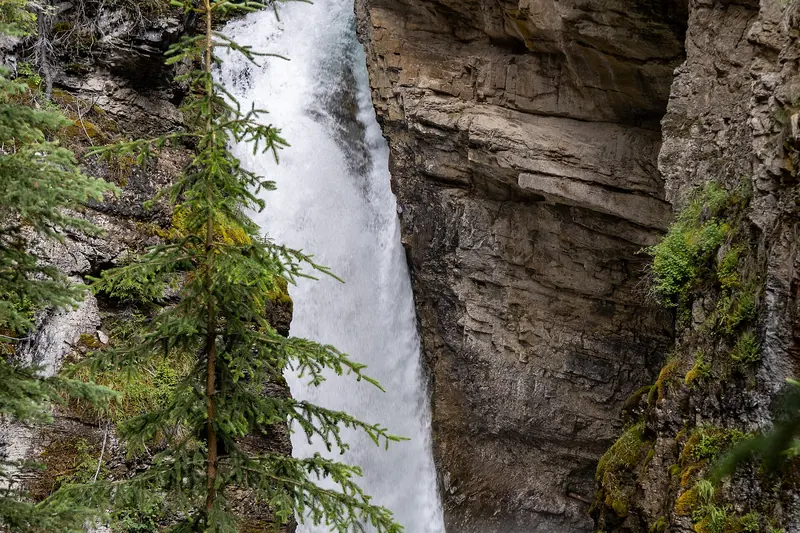 The Lower Falls at Johnston Canyon