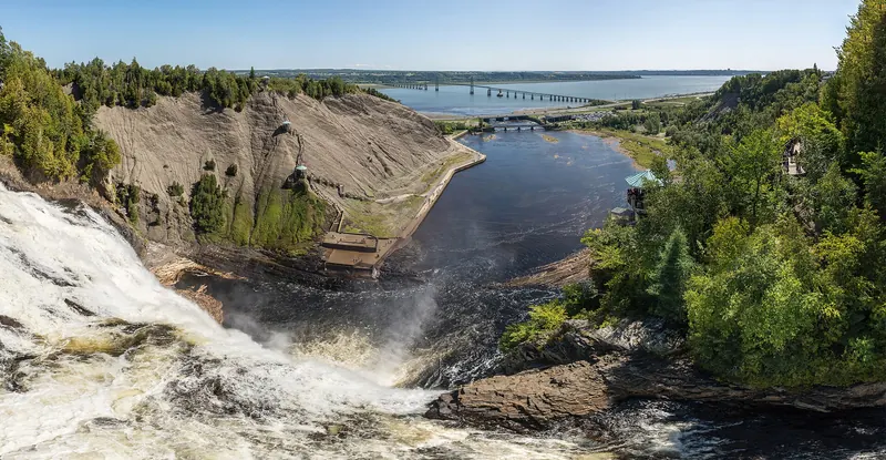Montmorency Falls near Quebec City
