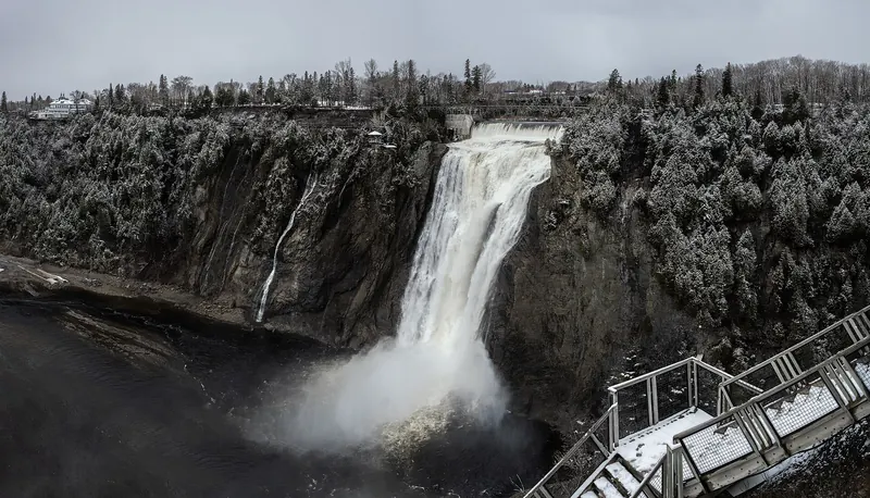 Montmorency Falls near Quebec City