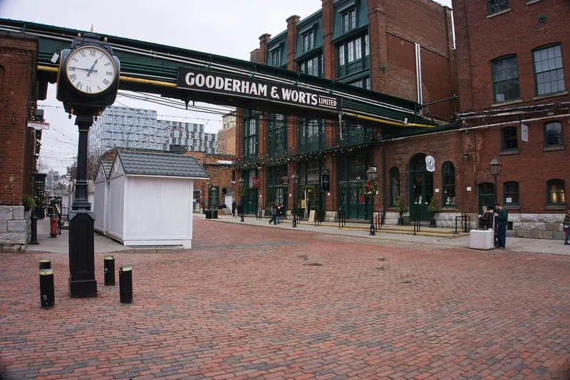 The Distillery District in Toronto