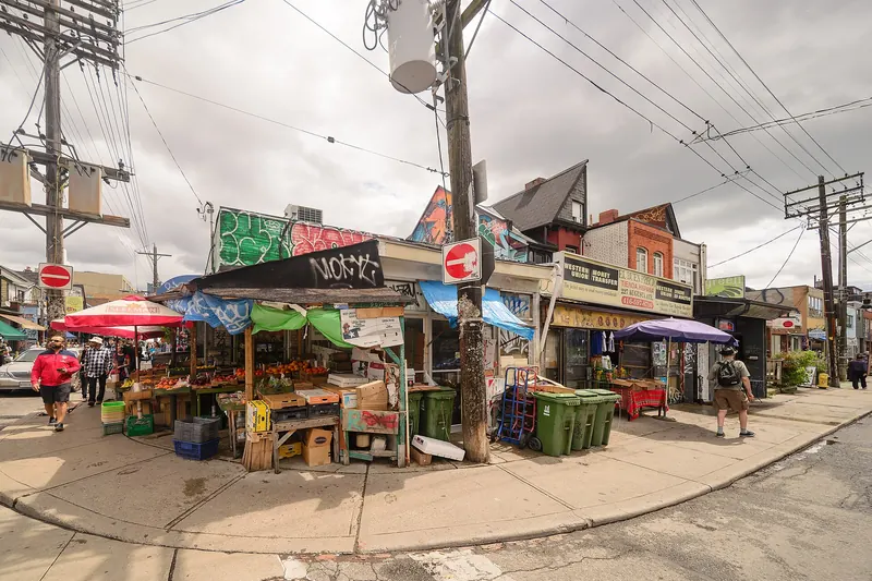 Shops in Kensington Market