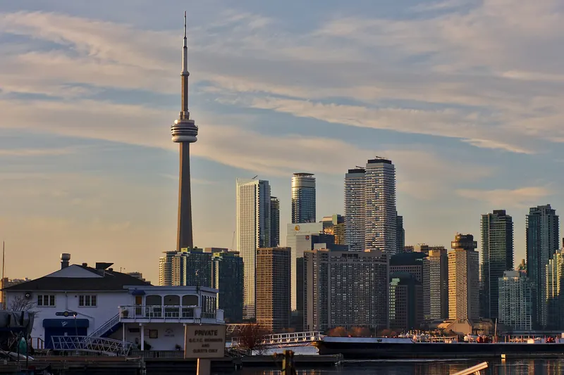 The ferry to the Toronto Islands