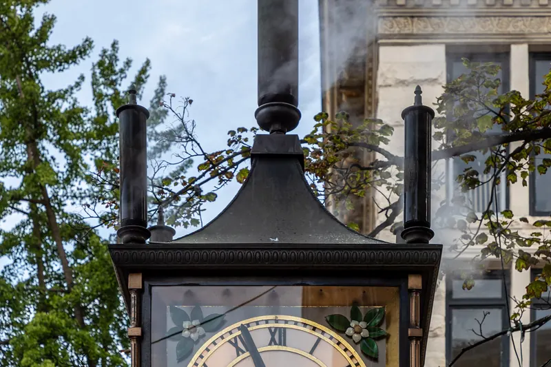 The Steam Clock in Gastown, Vancouver