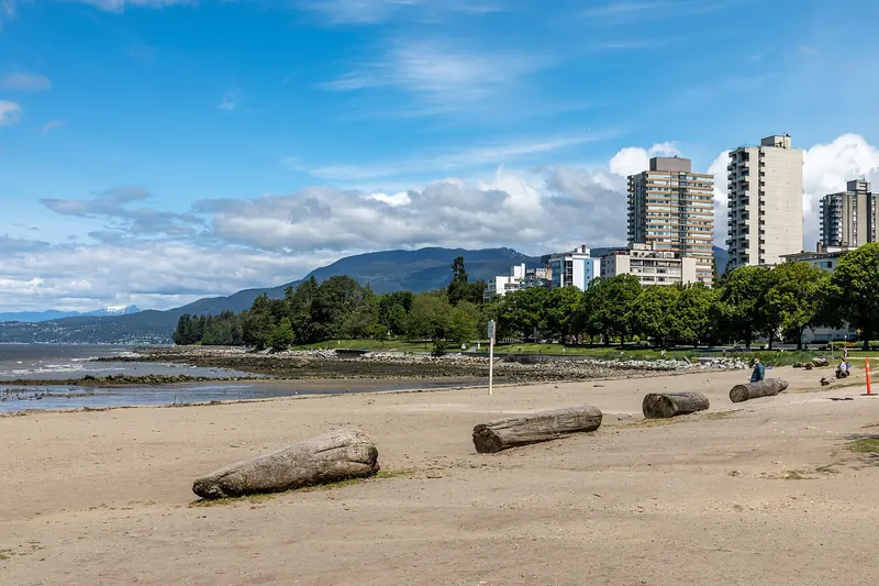 English Bay Beach in Vancouver