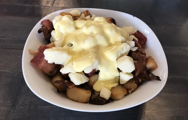 Poutine, Canada's fries, cheese curds and gravy dish