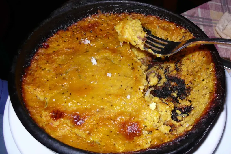 A Chilean pastel de choclo