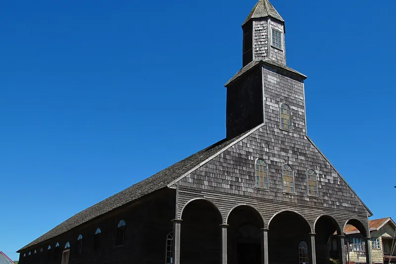 The church at Achao on Quinchao island