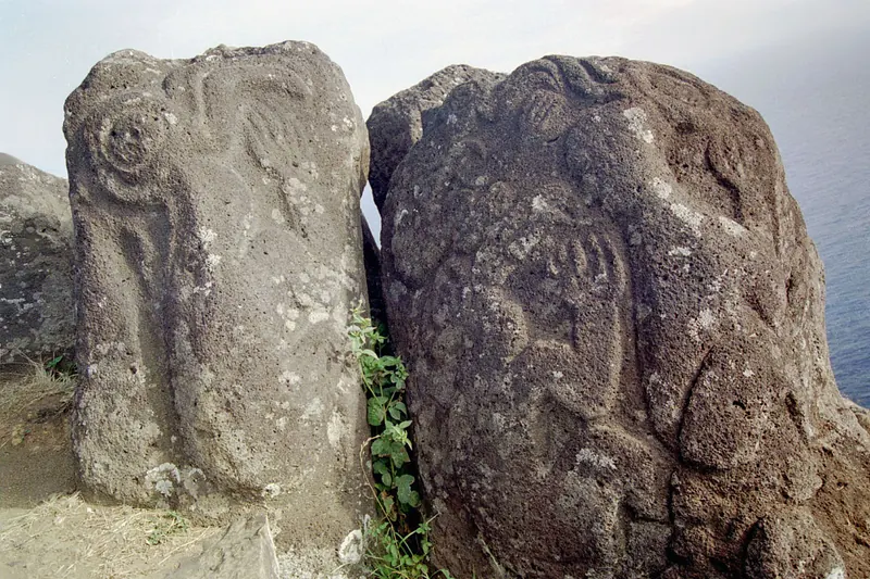The ceremonial village of Orongo
