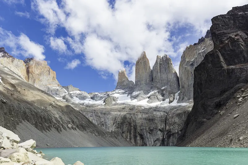 The three granite towers of Torres del Paine