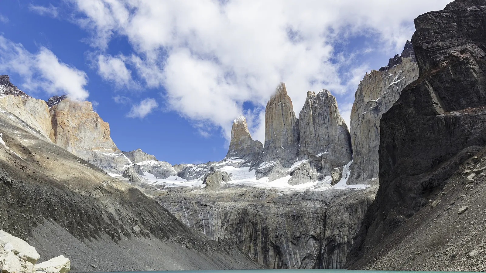 The three granite towers of Torres del Paine