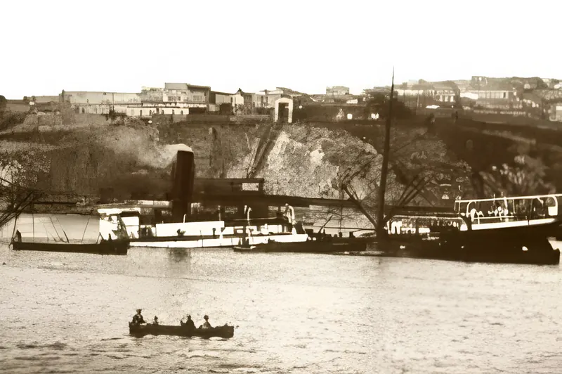 A historic ascensor funicular in Valparaiso
