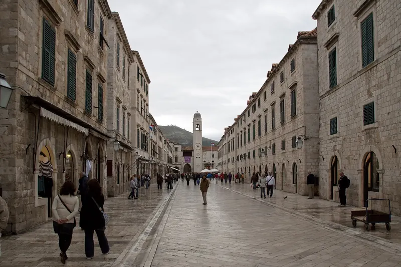 Stradun, Dubrovnik's marble-paved main street