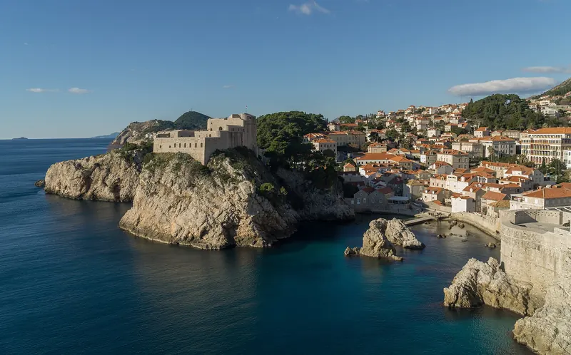 Fort Lovrijenac overlooking Dubrovnik