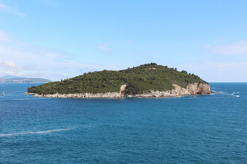 Lokrum Island near Dubrovnik