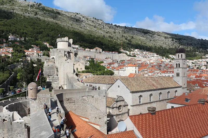 Walking Dubrovnik's medieval city walls