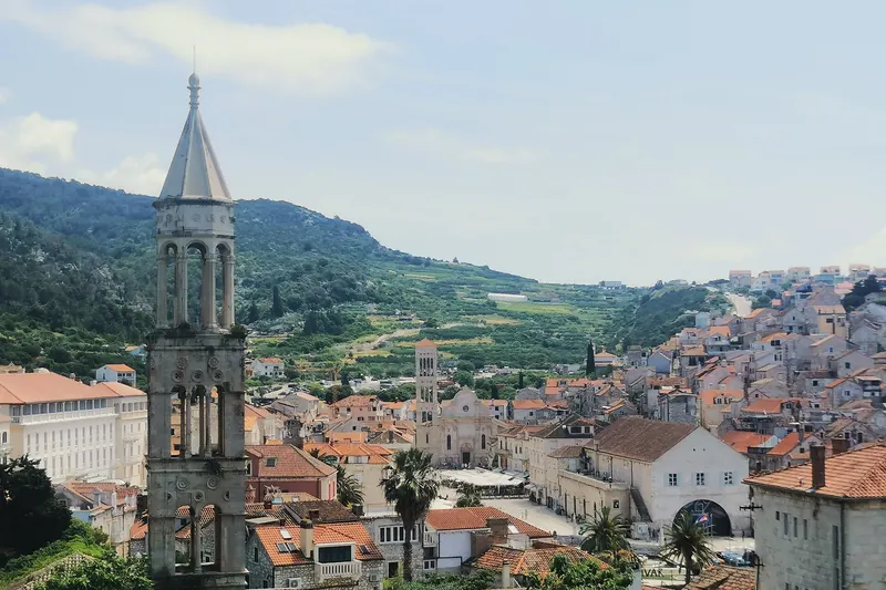 Hvar Town's harbour