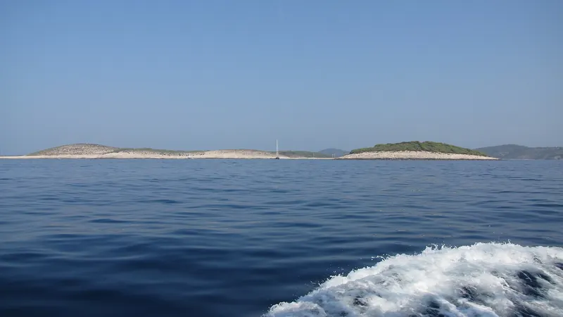 The Pakleni Islands near Hvar