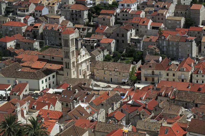 Hvar Town and St Stephen's Square