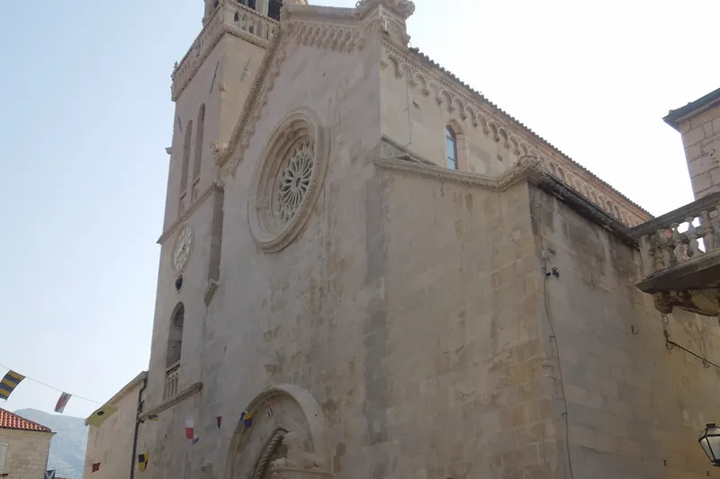 St Mark's Cathedral in Korčula