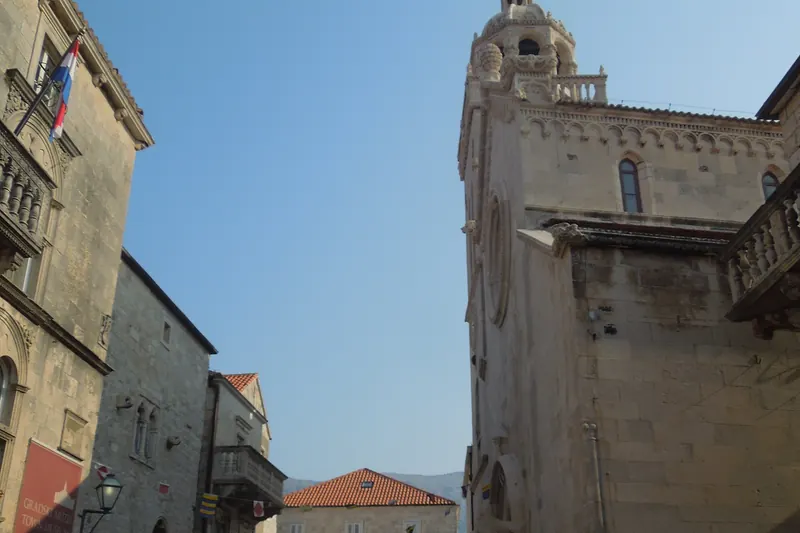 St Mark's Square in Korčula