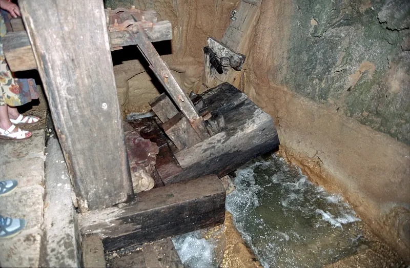 A historic watermill at Krka National Park