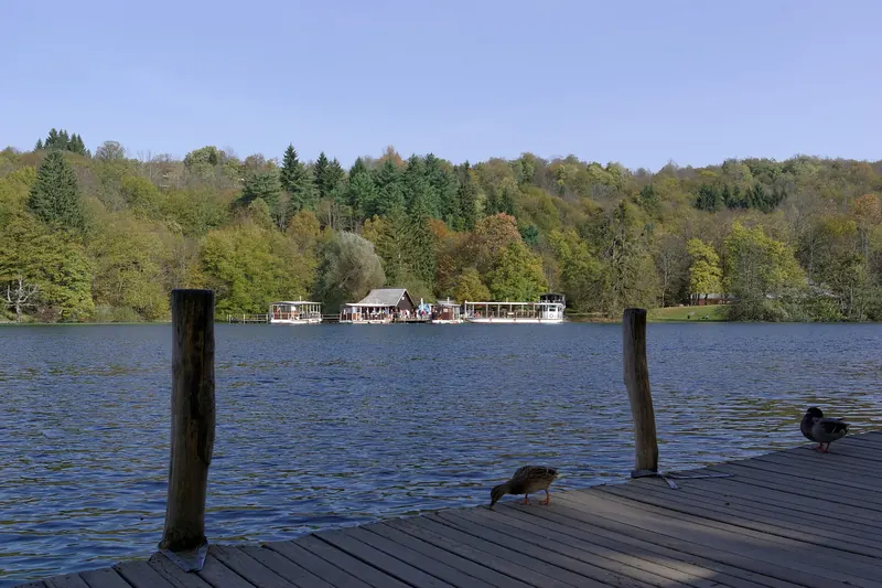 Lake Kozjak, the largest lake at Plitvice