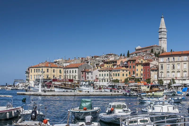 Streets in Rovinj's old town