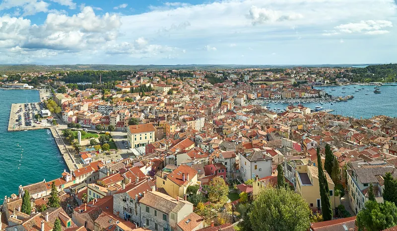 The view from St Euphemia's bell tower