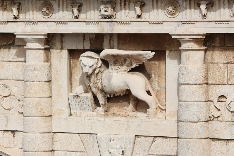 The Land Gate in Zadar