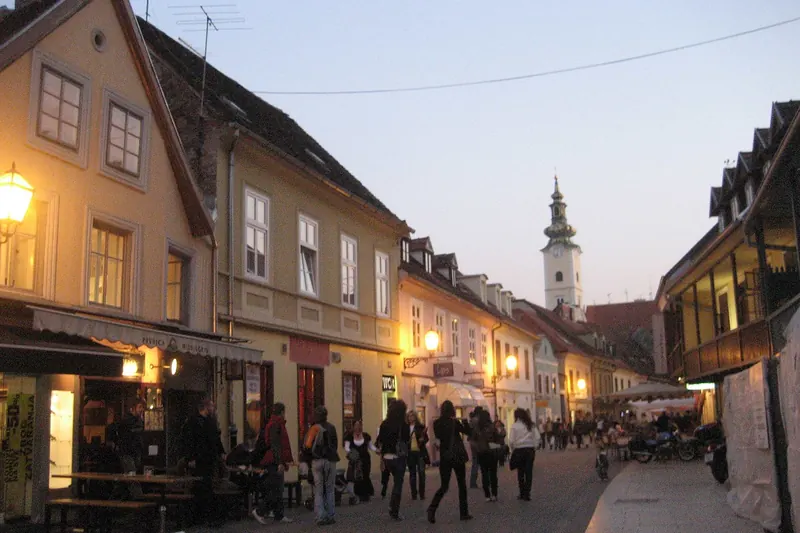 Tkalčićeva Street in Zagreb