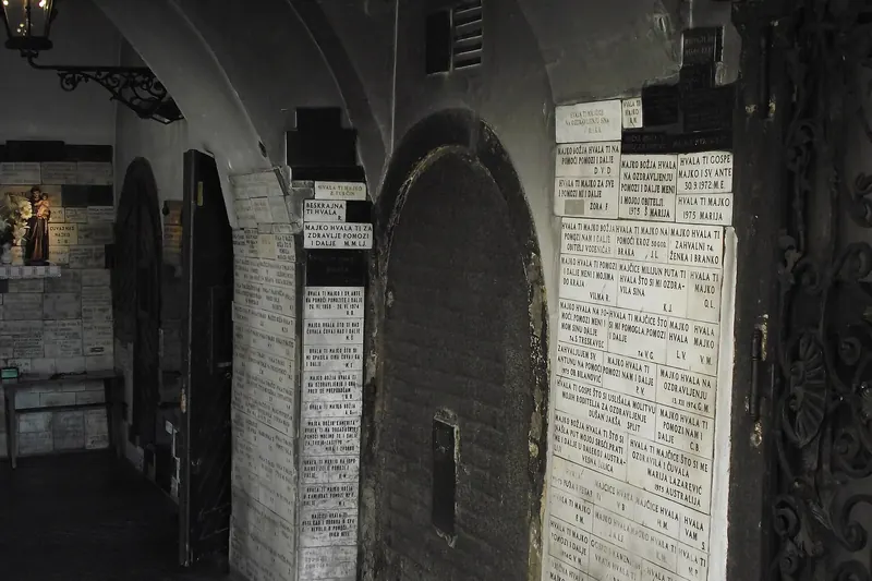 The shrine within Zagreb's Stone Gate