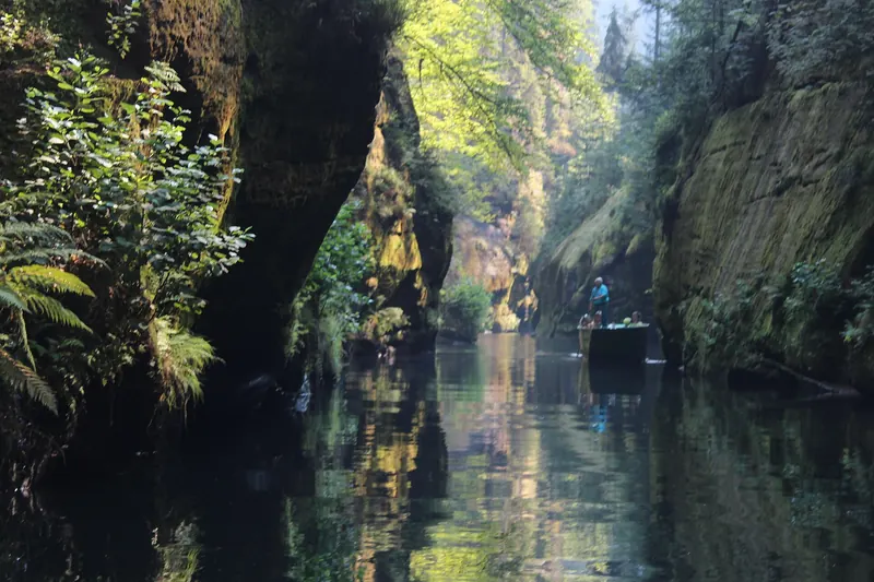 Edmund Gorge in Bohemian Switzerland