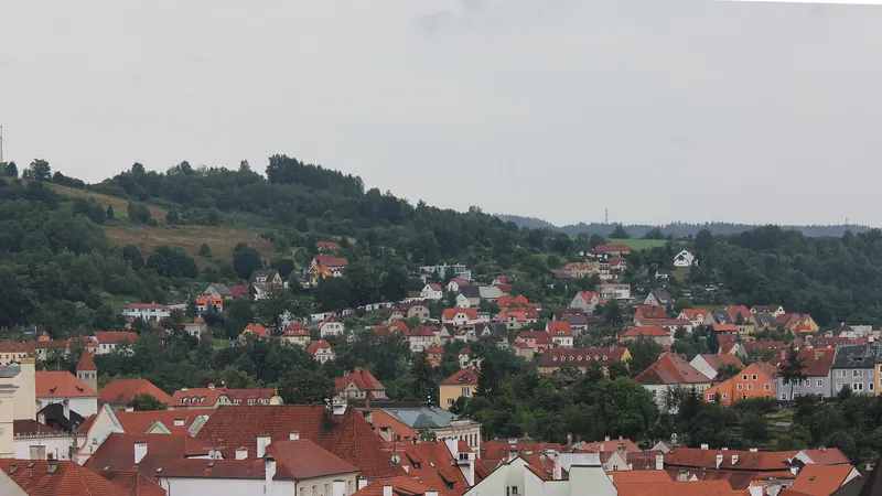 The Cloak Bridge in Český Krumlov