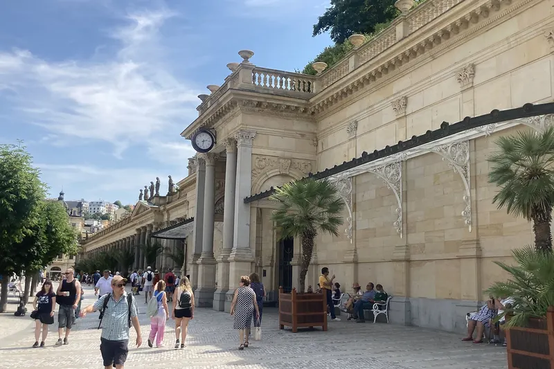The Mill Colonnade in Karlovy Vary