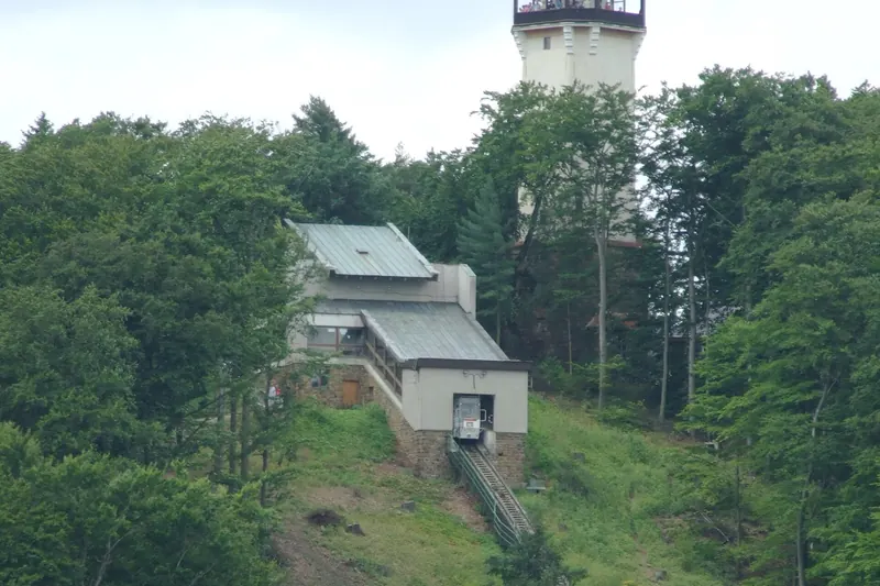 The Diana Lookout Tower above Karlovy Vary