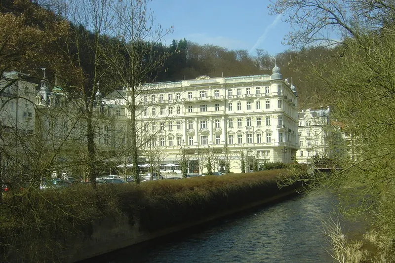 The historic Grandhotel Pupp in Karlovy Vary