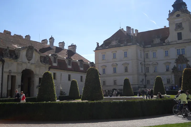 Valtice Chateau in South Moravia