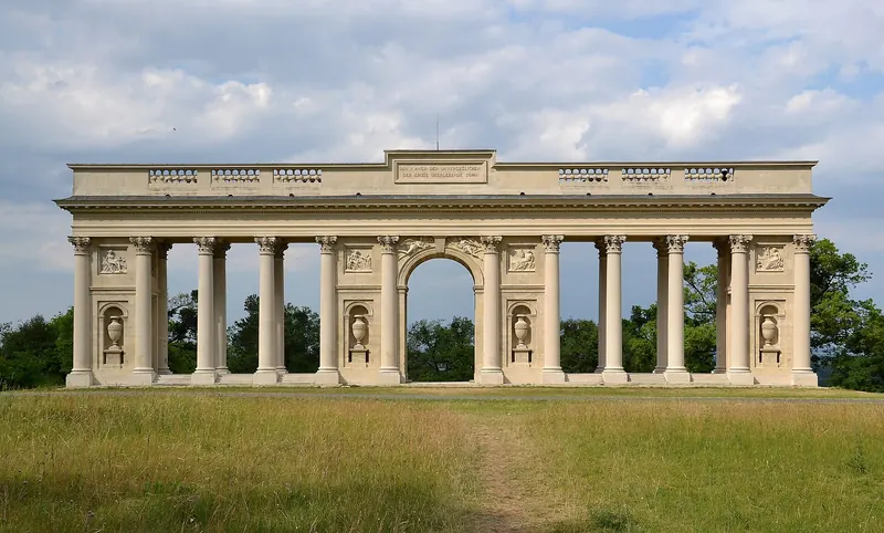 The Reistna Colonnade near Valtice