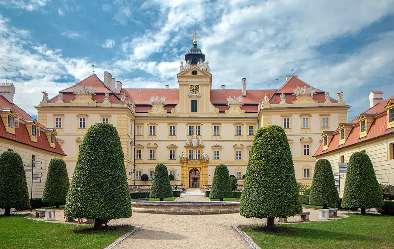Touring Valtice Chateau in South Moravia